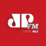 Logo da emissora Rádio Jovempan 90.3 FM