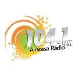 Logo da emissora Rádio 104.1 FM Nossa Rádio