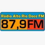 Logo da emissora Rádio Alto Rio Doce 87.9 FM