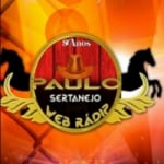 Logo da emissora Rádio Paulo Sertanejo