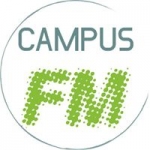 Logo da emissora DuE Campus 105.6 FM