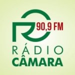 Logo da emissora Rádio Câmara 90.9 FM
