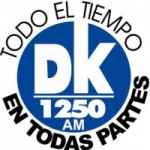 Logo da emissora Radio DK 1250 AM