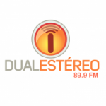 Logo da emissora Radio Dual Estéreo 89.9 FM