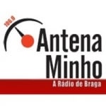 Logo da emissora Rádio Antena Minho 106.0 FM