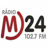 Logo da emissora Rádio M24 102.7 FM