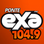 Logo da emissora Radio Exa 104.9 FM