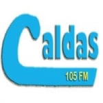 Logo da emissora Rádio Caldas 105 FM