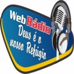 Logo da emissora Web Rádio Deus é o Nosso Refúgio