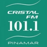 Logo da emissora Radio Cristal 101.1 FM
