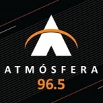Logo da emissora Radio Atmosfera 96.5 FM