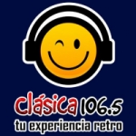 Logo da emissora Radio Clásica 106.5 FM