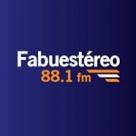 Logo da emissora Radio Fabustereo 88.1 FM