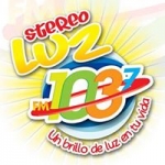 Logo da emissora Radio Stereo Luz 103.7 FM