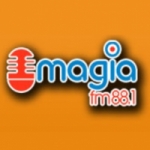Logo da emissora Radio Magia 88.1 FM