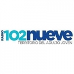 Logo da emissora Radio 102 Nueve 102.9 FM