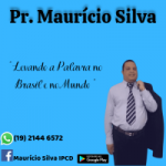 Logo da emissora Pr Mauricio Silva