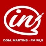 Logo da emissora Rádio IN 98.5 FM