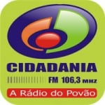 Logo da emissora Rádio Cidadania 106.3 FM