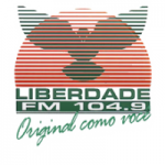 Logo da emissora Rádio 104 Liberdade FM
