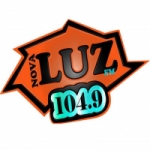 Logo da emissora Rádio Luz 104.9 FM