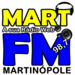 Logo da emissora Mart Fm Martinópole