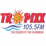 Logo da emissora Radio Tropixx 105.5 FM