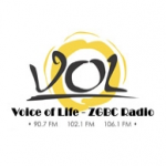 Logo da emissora Radio Voice of Life 90.7 FM