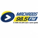 Logo da emissora Rádio Machados 98.5 FM