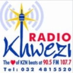 Logo da emissora Radio Khwezi 90.5 FM