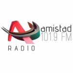Logo da emissora Radio Amistad 101.9 FM