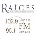 Logo da emissora Radio Raíces 102.9 FM