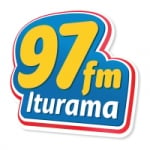 Logo da emissora Rádio 97 FM de Iturama