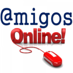Logo da emissora Rádio Amigos Online