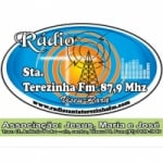 Logo da emissora Rádio Santa Terezinha 87.9 FM