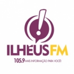 Logo da emissora Radio Ilhéus 105.9 FM