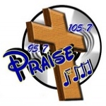 Logo da emissora Radio Praise 105.7 FM