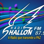 Logo da emissora Rádio Shallon  87.9 FM