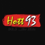 Logo da emissora Radio Hott 93.5 FM