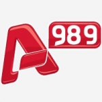 Logo da emissora Radio Alpha 98.9 FM