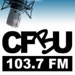 Logo da emissora Radio CFBU 107.3 FM