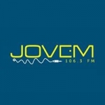 Logo da emissora Rádio Jovem 106.3 FM