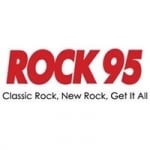 Logo da emissora Radio CFJB Rock95 95.7 FM