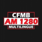 Logo da emissora Radio CFMB Montréal 1280 AM