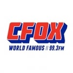 Logo da emissora Radio CFOX 99.3 FM