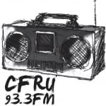 Logo da emissora Radio CFRU 93.3 FM