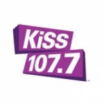 Logo da emissora Radio CFRV Kiss 107.7 FM