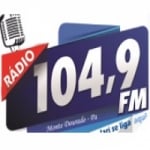 Logo da emissora Rádio Jari 104 FM