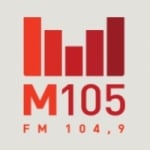 Logo da emissora Radio CFXM M105 104.9 FM