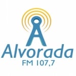 Logo da emissora Rádio Alvorada 107.7 FM